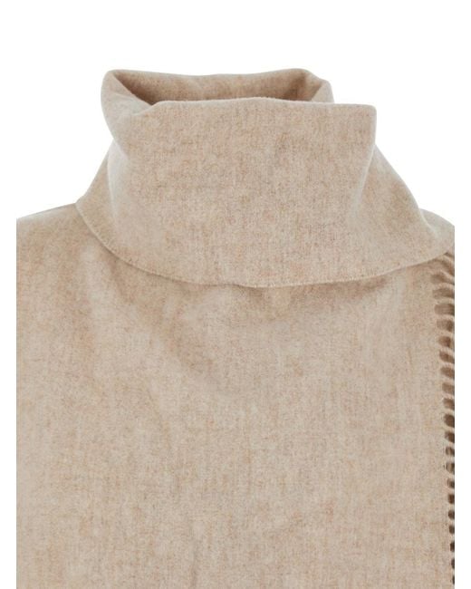 Fabiana Filippi Natural Wool Scarf
