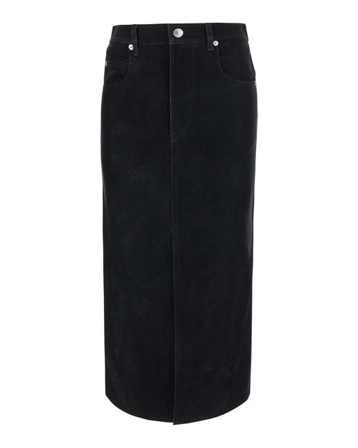 Isabel Marant Black Skirt Bisane-Gc