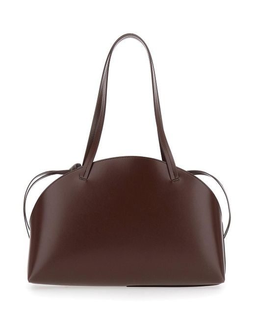 Jil Sander Brown Handbags