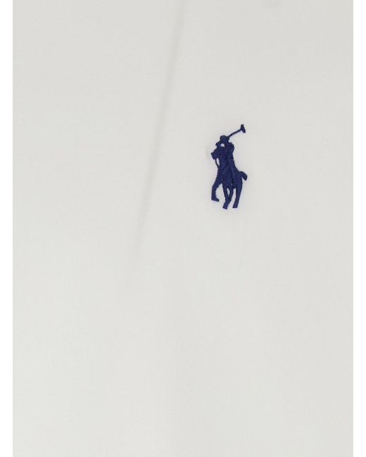 Polo Ralph Lauren White Shirt Slim Fit for men