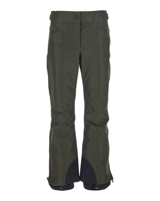 Moncler Gray Slim Flat Front Pants