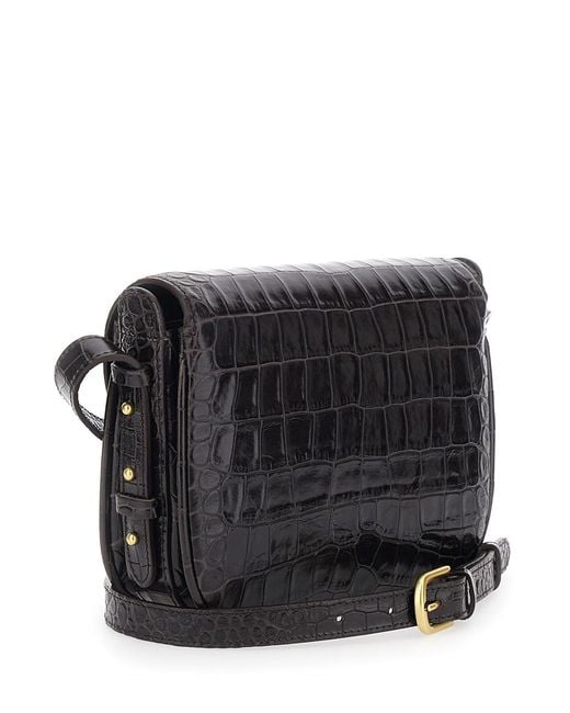 Borsa A Tracolla 'Bellissima Mini' Con Dettagli di Soeur in Black