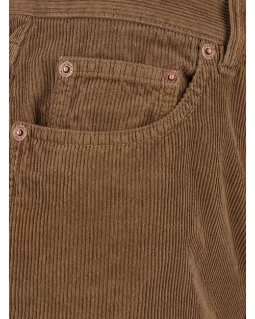 Saint Laurent Brown 70S Jeans M Vell Bull Gots