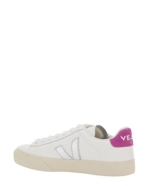 Veja White Sneakers Campo Leather