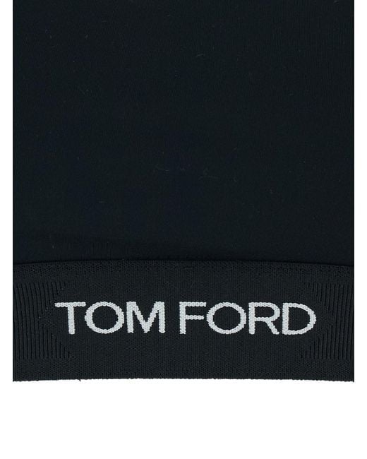 Tom Ford Black Modal Bralette