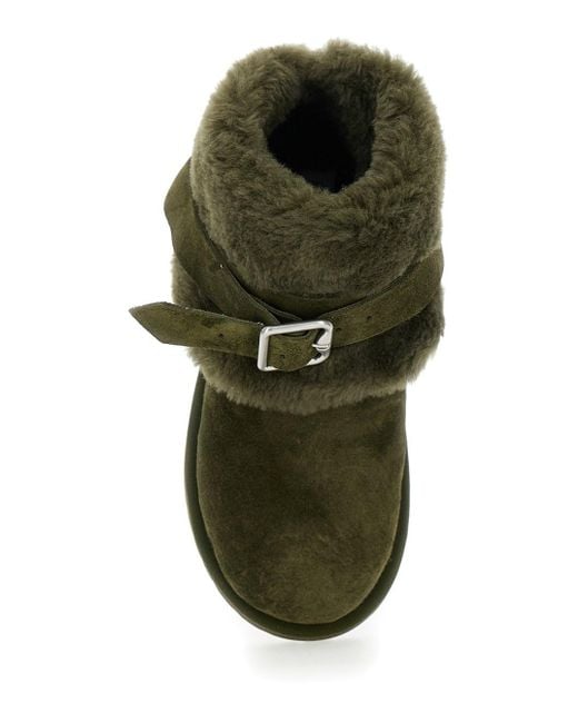 Burberry Green Ankle Boots