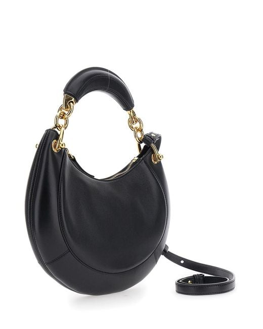 Borsa A Mano 'Banana' Con Tracolla Regolabile E Removibile E Cha di Chloé in Black