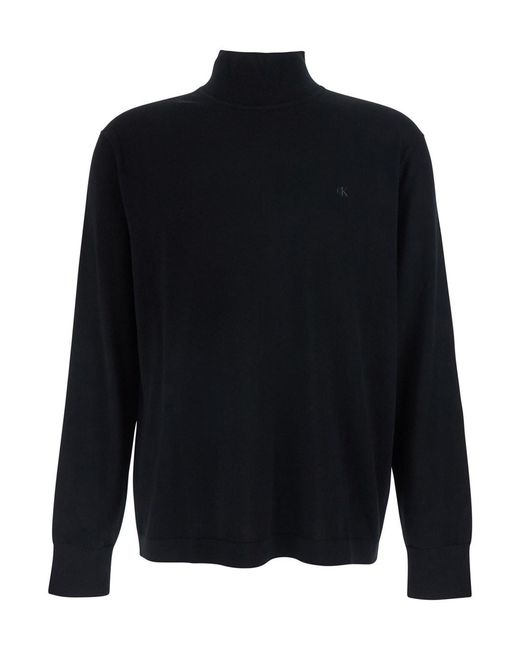 Calvin Klein Blue Sweater 'Merinos' for men