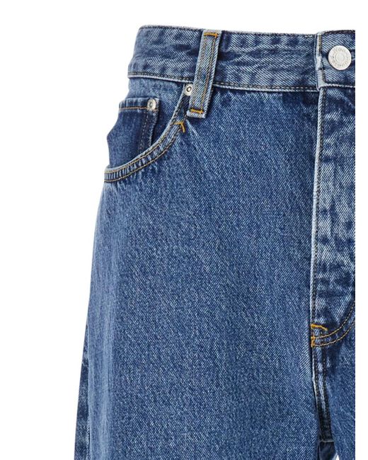 Won Hundred Blue Jeans With Belt Loops for men