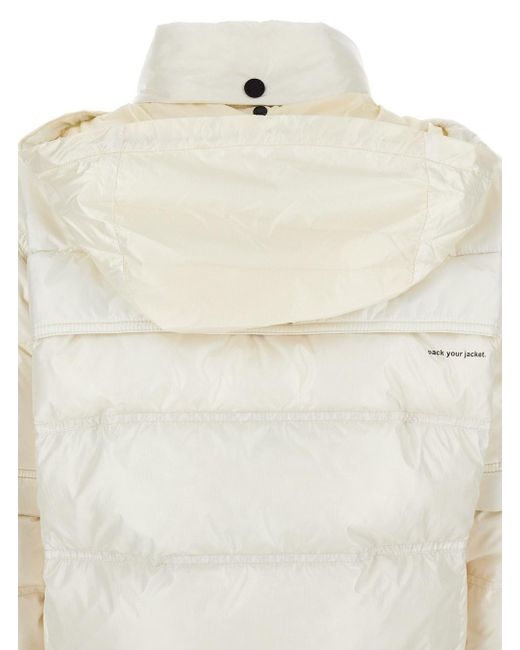 3 MONCLER GRENOBLE White 'Mauduit' Padded Jacket