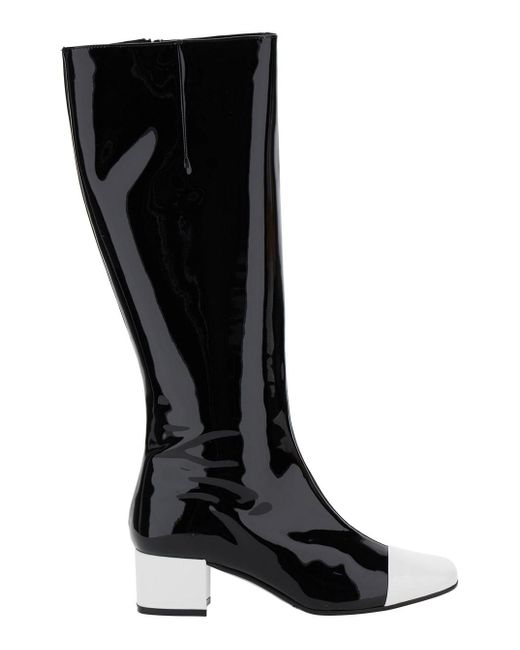 Stivali 'Malaga' Con Punta A Contrasto di CAREL PARIS in Black