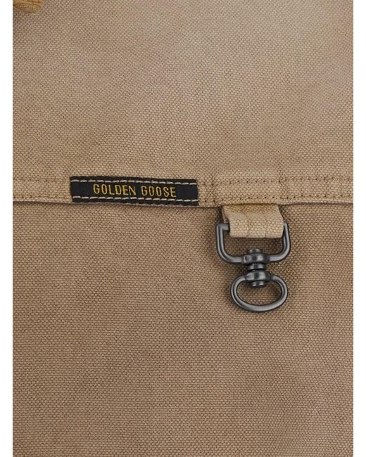 Golden Goose Deluxe Brand Brown Reversible Jacket With Contrast for men