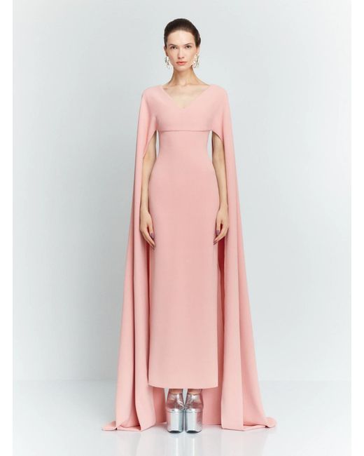 Solace London Pink Morgan' Long Dress
