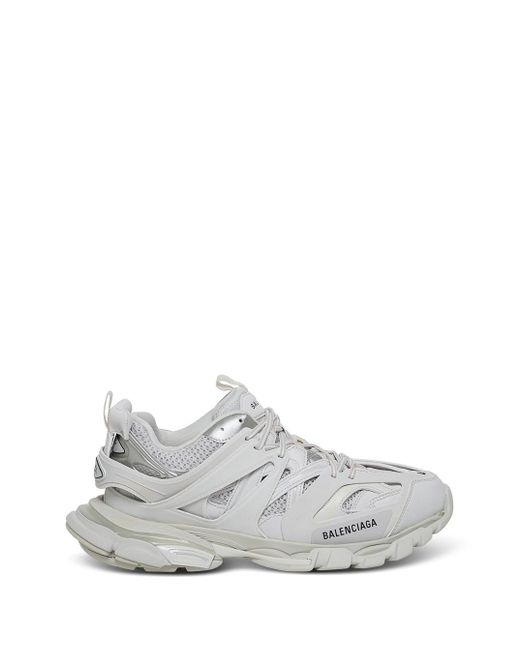 Balenciaga Track Mesh And Nylon Sneakers Man in White for Men | Lyst