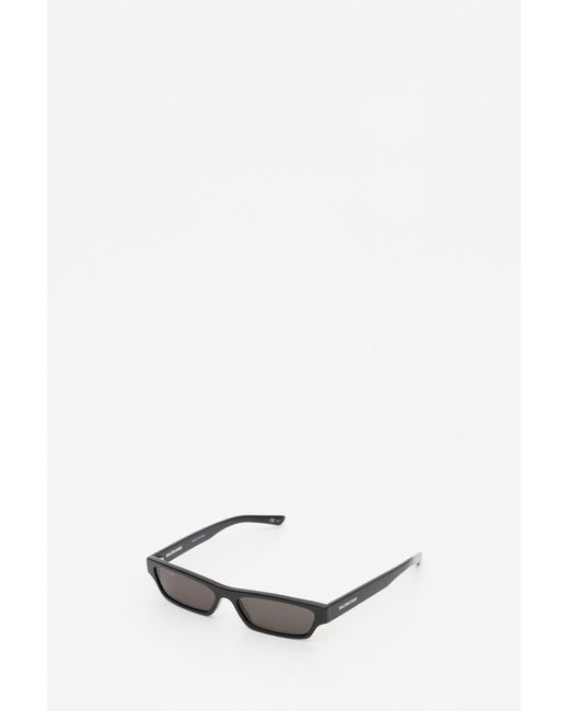 Balenciaga Multicolor Shield Rectangle Sunglasses for men