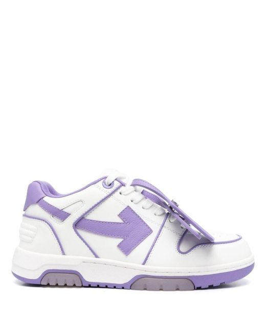 Off-White c/o Virgil Abloh Purple Out Of Office Outlined