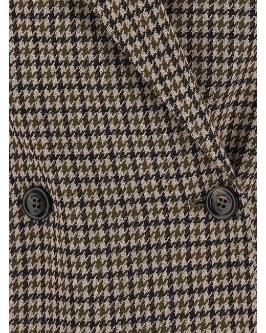 Max Mara Black Double-Breasted Jacket Eccelso