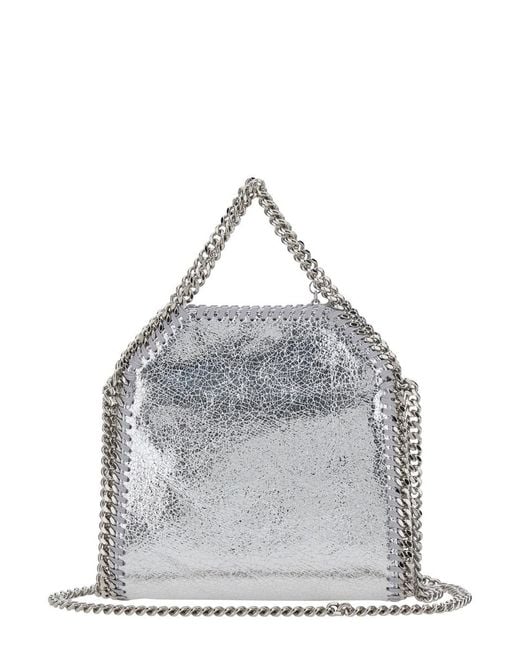 Stella McCartney Gray Crossbody Bag Falabella Ecoleather