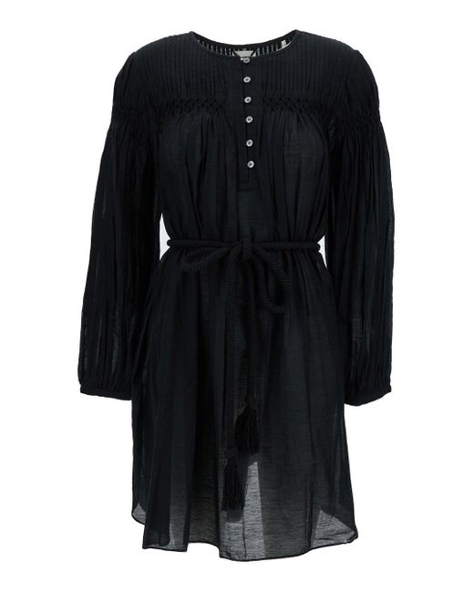 Isabel Marant Black 'Adeliani' Mini Dress