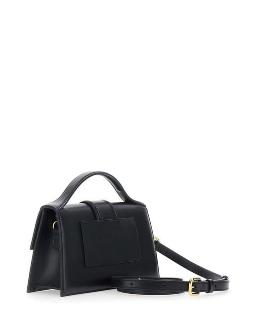 Jacquemus Black 'Le Grand Bambino' Crossbody Bag With Adjustable And R