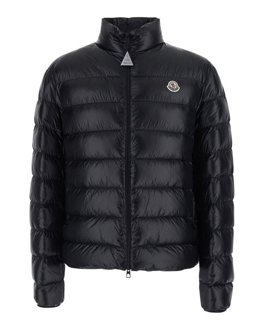 Moncler Black Sergesta Jacket for men