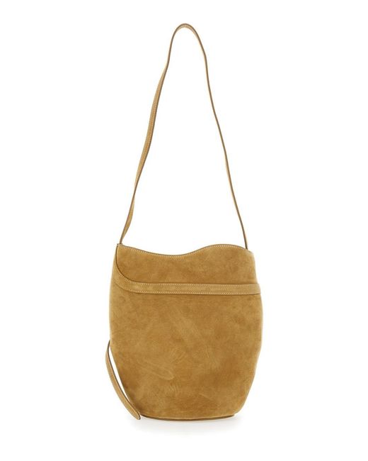 Liffner Metallic Crossbody Bag With Adjustable Strap