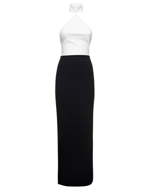 Solace London Black Blanca Maxi Dress