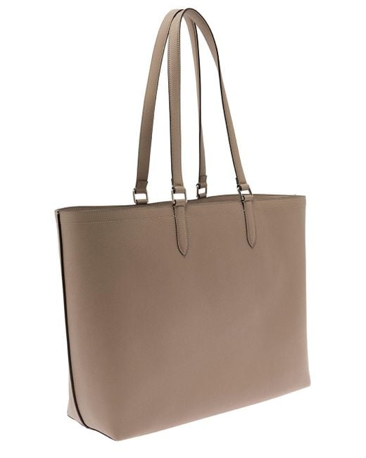 Borsa Shopper Con Logo Impresso di Fendi in Brown da Uomo