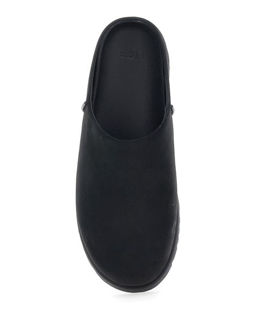 Ugg Black Clog Otzo Leather for men