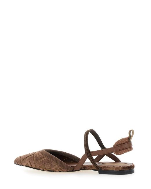 Fendi Brown With Heel