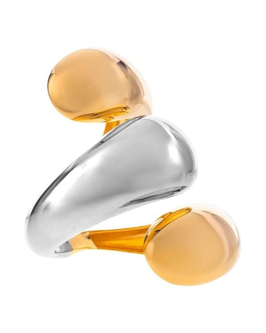 FEDERICA TOSI Metallic 'Isa' Colored Bracelet With Spiral Design