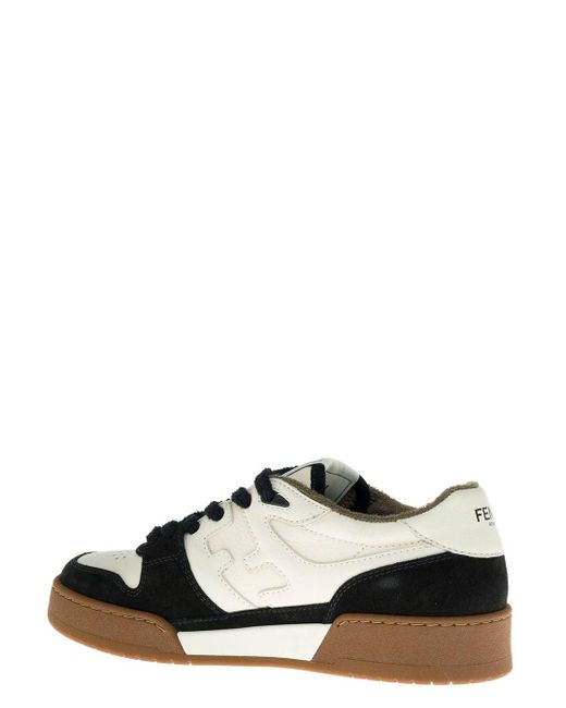 Fendi Black And Match Sneakers