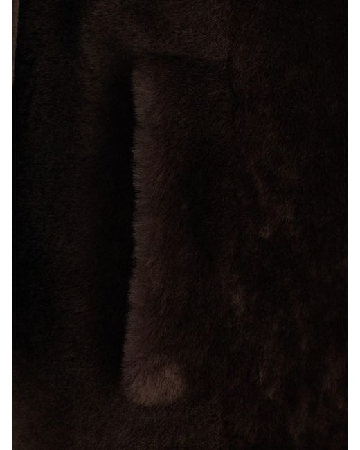 Blancha Black Coat With Notched Collar
