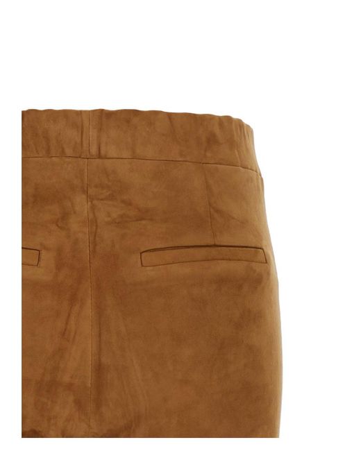 Arma Brown Flared Trousers