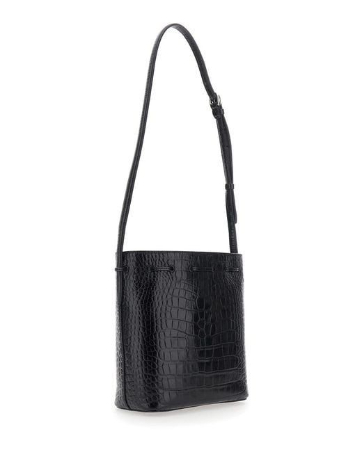 Liffner White Crossbody Bag With Elegant Detail