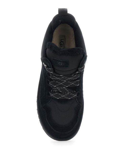 Ugg Black Sneakers With Logo Patch On The Tongue for men