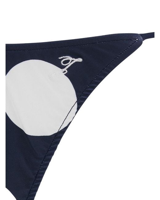 Jacquemus Blue Triangle Bikini