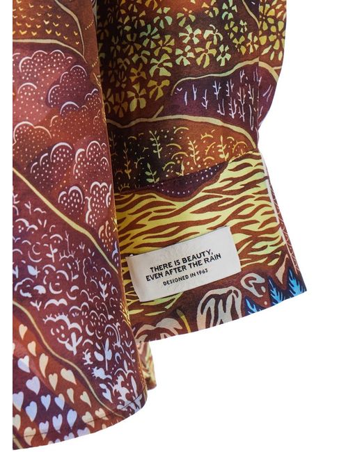 VLISCO DIALOGUES Gray 'Dynamite' Shirt With All-Over Floral Prin
