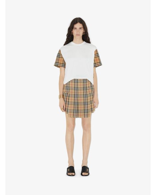 Burberry White T-Shirts