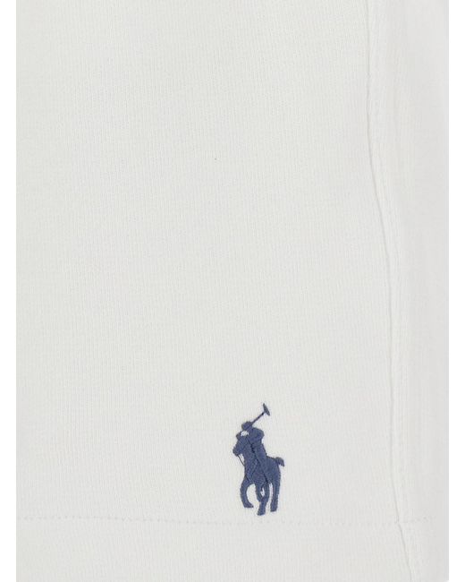 Polo Ralph Lauren White Bermuda Shorts Cotton for men