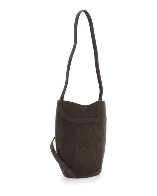 Liffner Black Crossbody Bag With Adjustable Strap