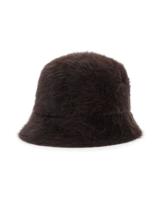 Antonelli Black Hat With Brushed-Effect