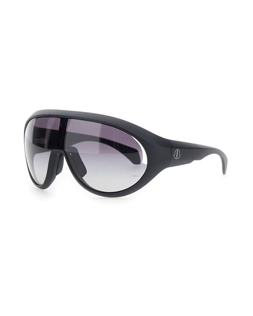 Rick Owens Gray Sunglasses With Logo Detai