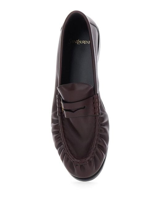 Saint Laurent White Le Loafer Ysl for men