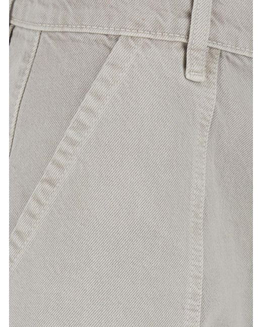 FRAME Gray Jeans The Bow Cargo