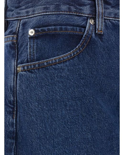 FRAME Blue Jeans The Bubble Denim