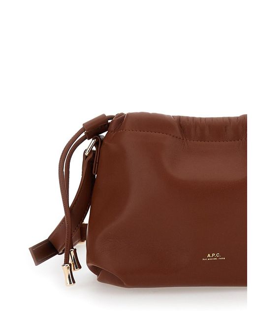 Sac Ninon Mini di A.P.C. in Brown