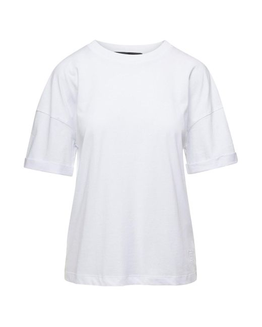 T-Shirt Girocollo Bianca di FEDERICA TOSI in White