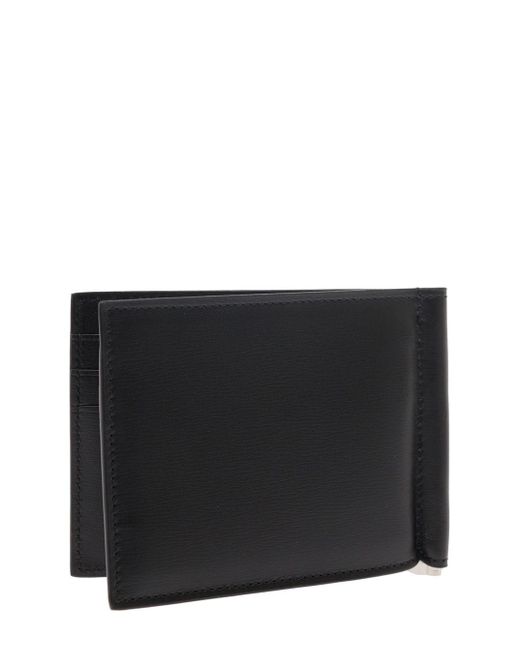 Ferragamo Black Bifold Wallet With Logo Lettering for men