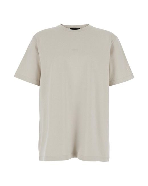 Tatras White Niso T-Shirt With Round Neck for men